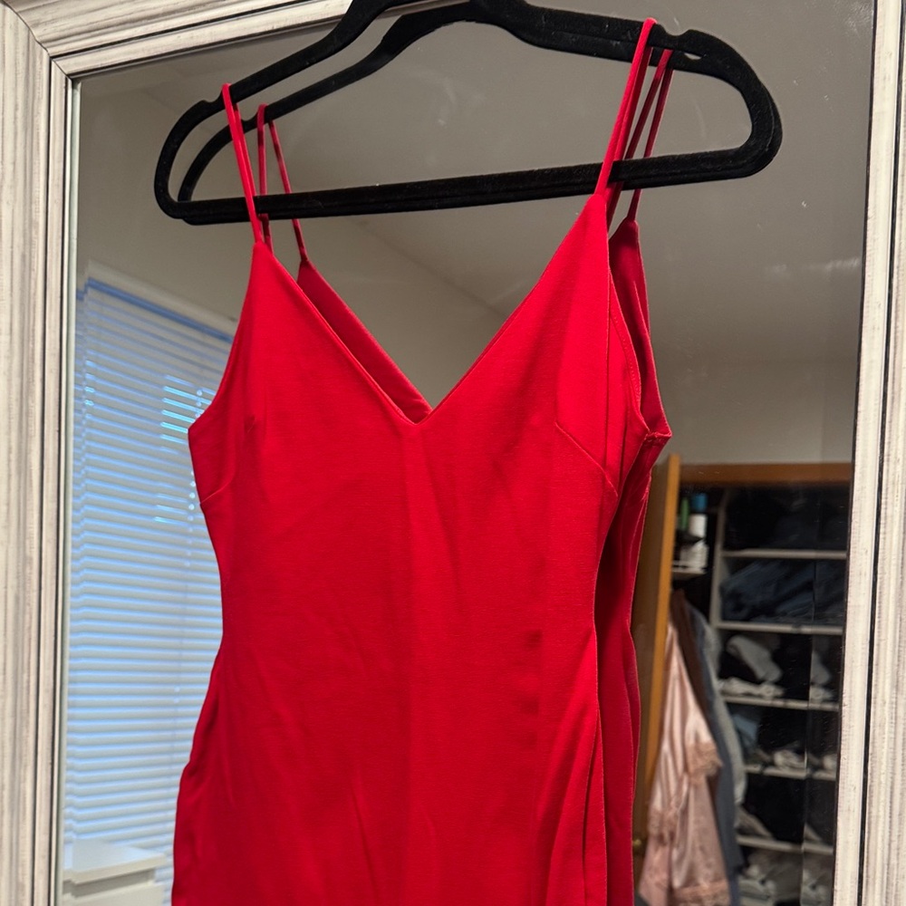 Lovely Day Vibrant Red Dress